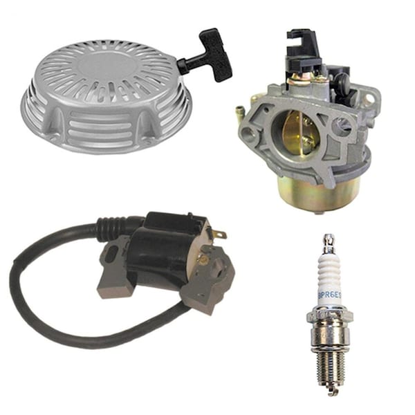 Aic Replacement Parts Recoil Air Filter Carburetor Ignition Coil Plug Fits Honda GX340 11HP GX390 13HP 7131-TuneUpKit - main